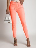 Push-up-Jeanshose neonorange 46669